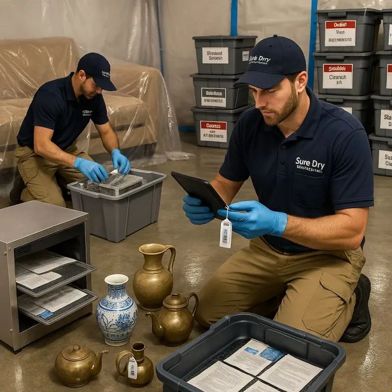 Content Protection and Restoration process in Meraux, LA