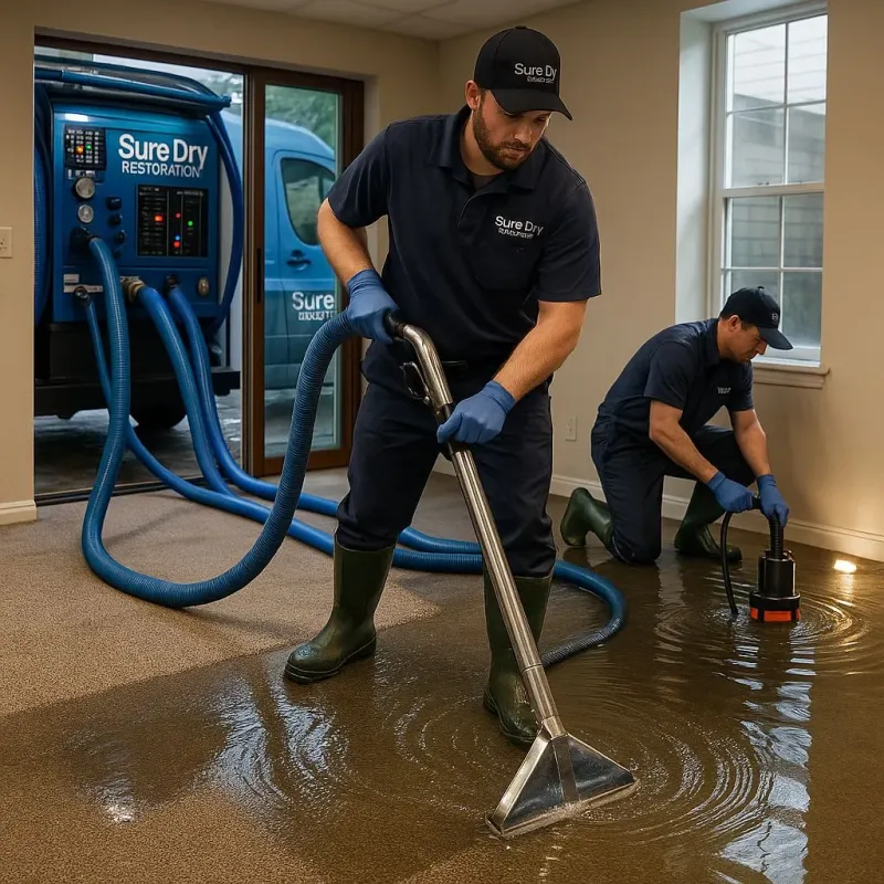 Water Extraction and Removal process in Meraux, LA